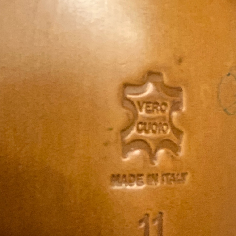 Allen Solly Tan Leather Oxfords - Picture 7 of 8